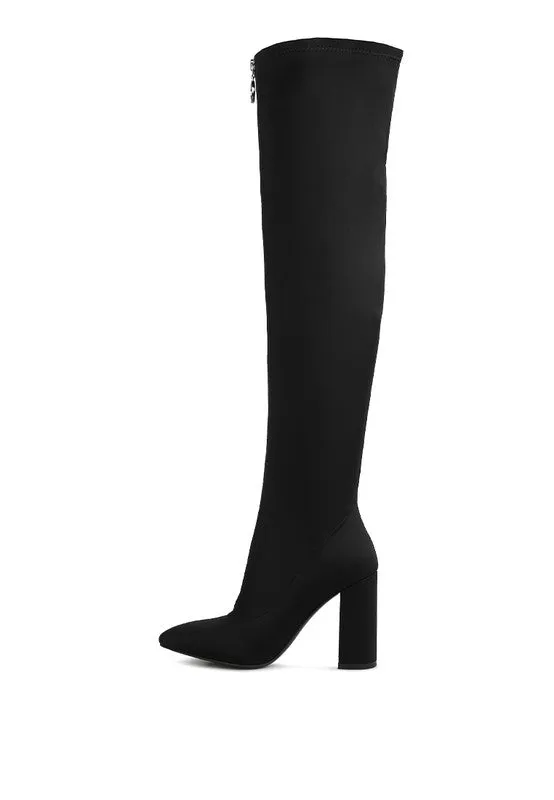 Zipstream Knee High Stretch Boots