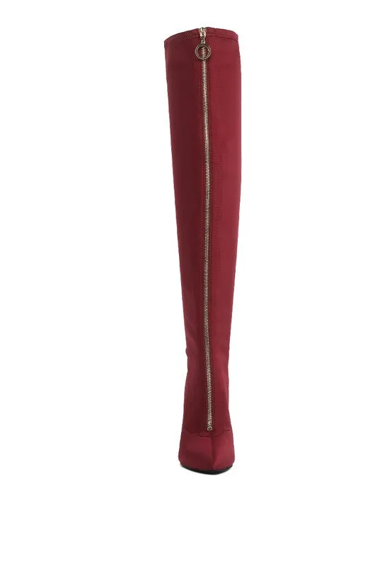 Zipstream Knee High Stretch Boots