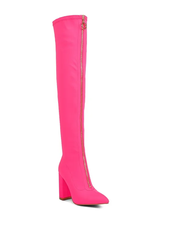 Zipstream Knee High Stretch Boots