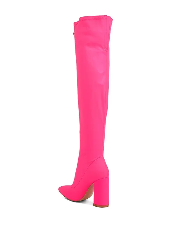 Zipstream Knee High Stretch Boots