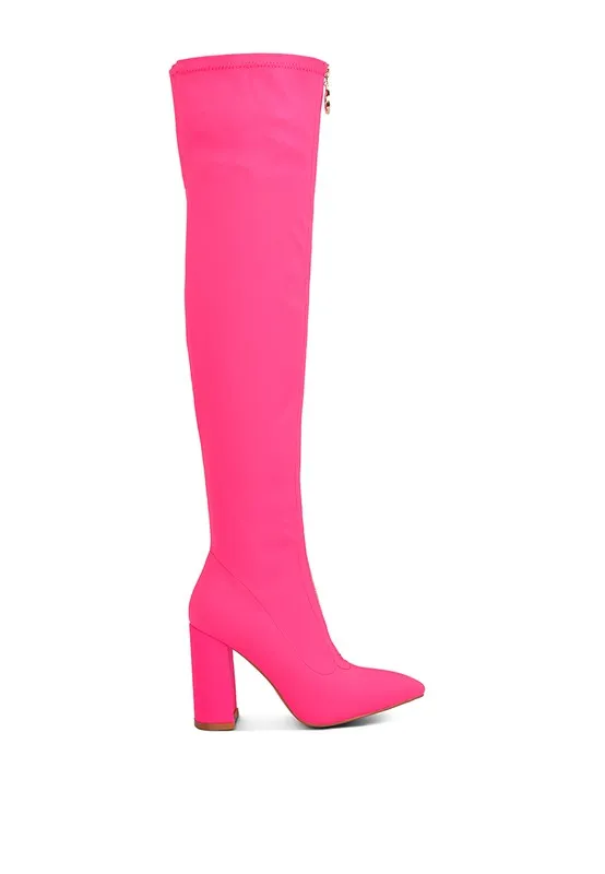 Zipstream Knee High Stretch Boots