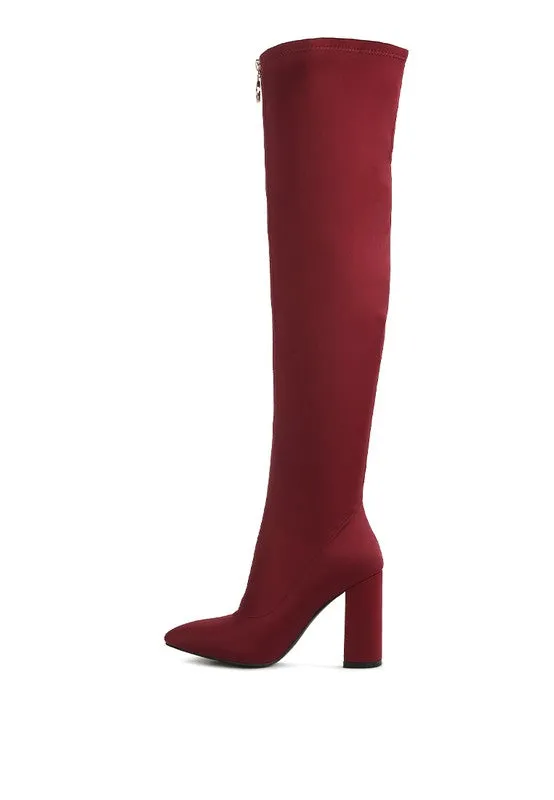 Zipstream Knee High Stretch Boots